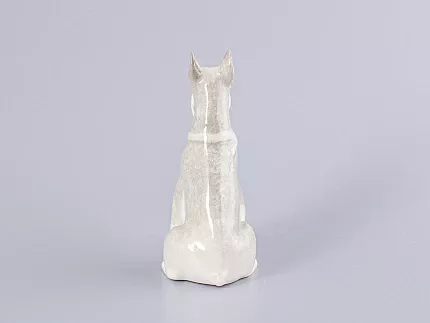 Скульптура Цвергшнауцер сидящий Нора арт. 82.82962.00.1