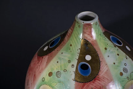 Ваза Рита на форме Круглая арт 60.13479.00.1 Ваза Рита на форме Круглая арт 60.13479.00.1