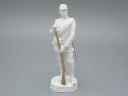 Скульптура Рядовой русской пехоты эпохи Александра II, в подарочной упаковке, рисунок Белый бисквит, арт 81.33425.00.1, 
