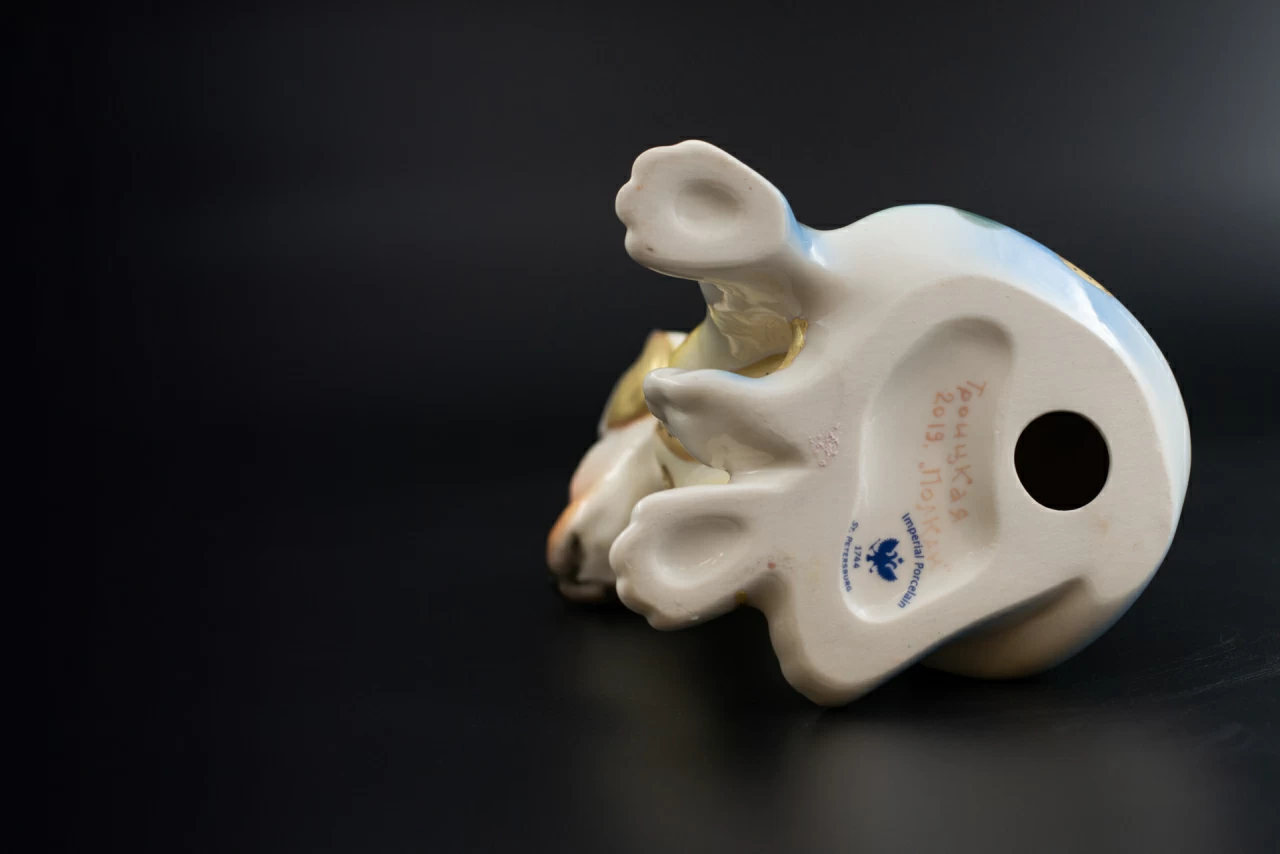 Скульптура Щенок Петр, арт 62.13458.00.1, 