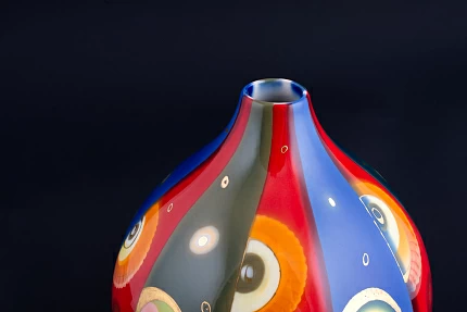 Ваза Георгина на форме Круглая малого размера, арт 60.13478.00.1 Ваза Георгина на форме Круглая малого размера, арт 60.13478.00.1