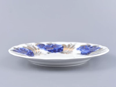 Тарелка мелкая 180 мм  форма Тюльпан рисунок Золотой сад арт. 80.00006.00.1