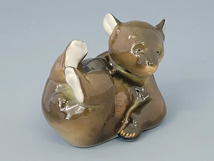 Скульптура Медвежонок лежащий арт. 82.01055.00.1