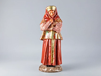 Скульптура Народности России Вологодская женщина арт. 82.66473.00.1