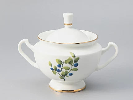 Сервиз чайный форма Айседора рисунок Цветы и ягоды, 6 персон 14 предметов, арт. 81.27538.00.1