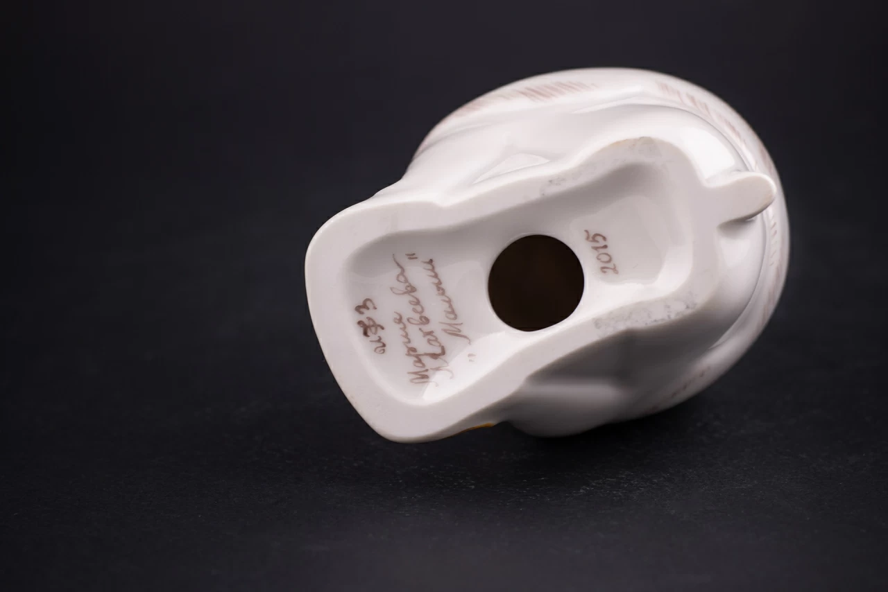 Скульптура Павиан с детенышем, рисунок Малыш, арт 62.09270.00.1, 