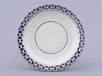 Чашка с блюдцем для бульона Молодежная Кобальтовая сетка арт. 81.13919.00.1