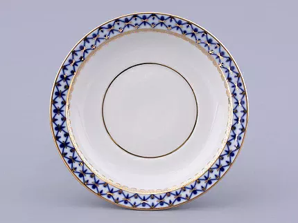 Чашка с блюдцем для бульона Молодежная Кобальтовая сетка арт. 81.13919.00.1