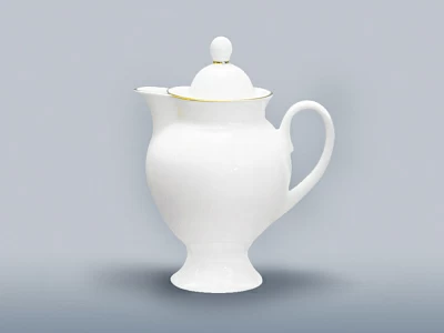 Сливочник форма Классическая-2, рисунок Золотой кант, арт. 80.61278.00.1