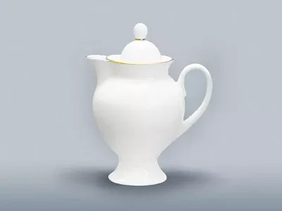 Сливочник  226 мл., форма Классическая-2, рисунок Золотой кант, арт. 80.61278.00.1