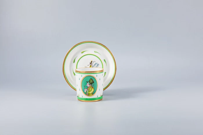 Сервиз чайный Гербовая Крысята-воришки, 12 персон 27 предметов, арт. 81.16734.00.1, 