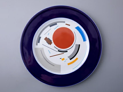 Подарочный набор декоративных тарелок 270 мм Европейская-2 Супрематизм/Треугольник и круг арт. 81.31239.00.1