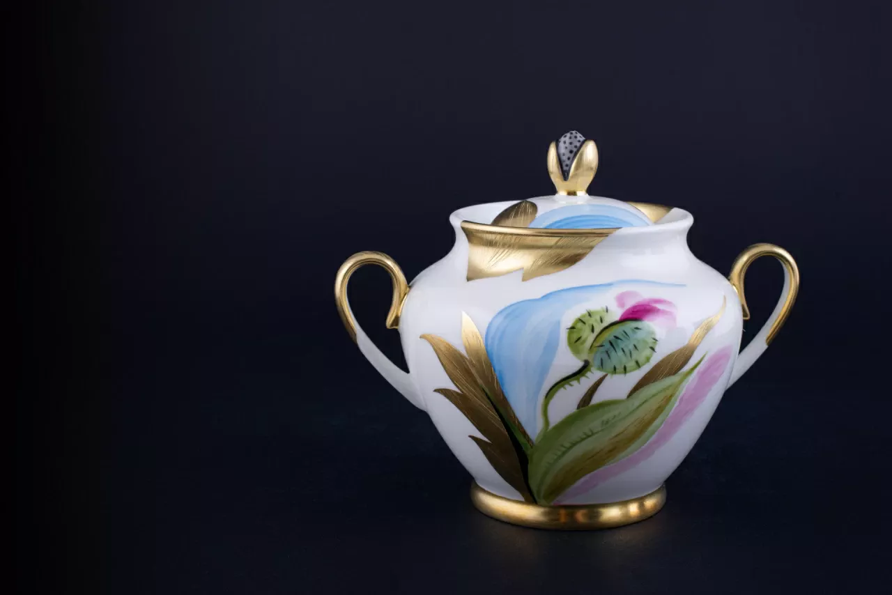 Сервиз чайный Маковый Цветок на форме Весенняя, арт 61.20970.00.1, 