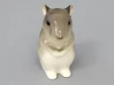 Скульптура форма Мышь малютка рисунок Палевая арт. 82.61110.00.1, 