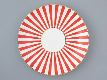 Чашка с блюдцем чайная форма Ландыш рисунок Да и нет Кардинал, арт. 81.32282.00.1