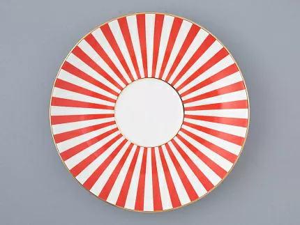 Чашка с блюдцем чайная форма Ландыш рисунок Да и нет Кардинал, арт. 81.32282.00.1