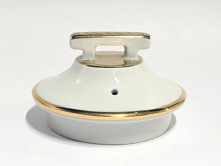 Крышка к заварочному чайнику форма Гербовая, рисунок Нефритовый фон арт 80.72061.00.1 Крышка к заварочному чайнику форма Гербовая, рисунок Нефритовый фон арт 80.72061.00.1