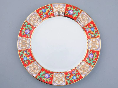 ТАРЕЛКА мелкая 245 мм Европейская-3 Морозный январь ТН1 арт. 80.44985.00.1