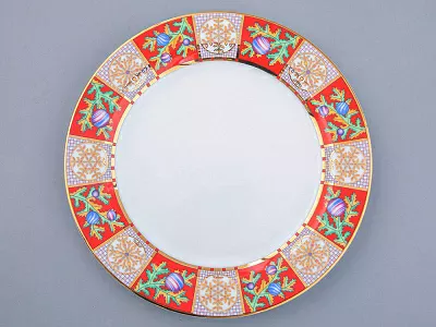 ТАРЕЛКА мелкая 245 мм Европейская-3 Морозный январь ТН1 арт. 80.44985.00.1