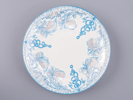 Бокал с блюдцем 360 мл форма Ленинградский рисунок Бригантина арт. 81.11000.00.1