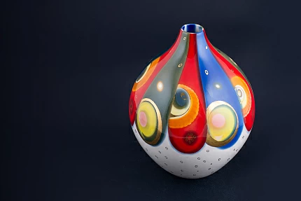 Ваза Георгина на форме Круглая малого размера, арт 60.13478.00.1 Ваза Георгина на форме Круглая малого размера, арт 60.13478.00.1