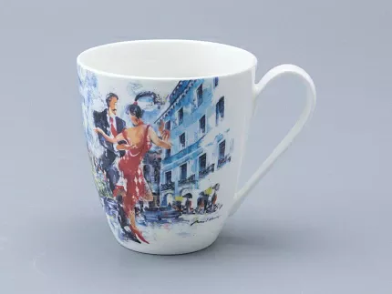 Бокал форма Вариации 450 мл рисунок Шпильки на Невском, арт 80.01242.00.1