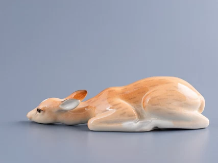 Скульптура Ланенок лежащий арт. 82.01054.00.1, 