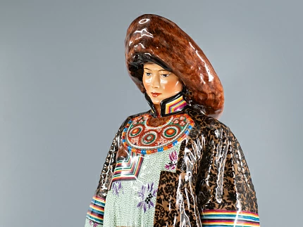 Скульптура Народности России Качинская женщина арт. 82.85842.00.1