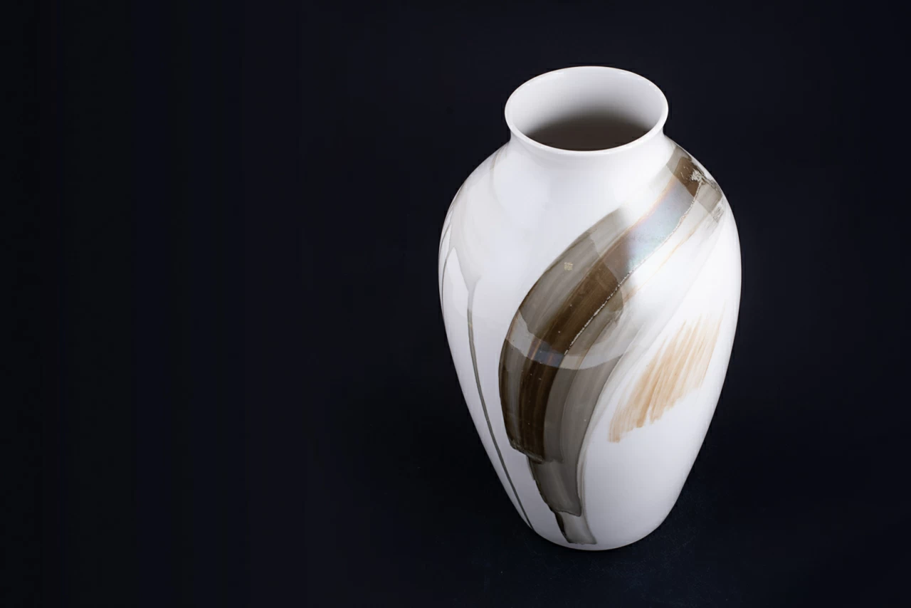 Ваза Февраль на форме Ламповая, арт 60.06443.00.1, 