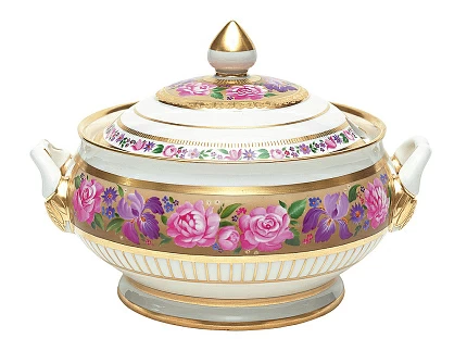 Супница форма Александрия рисунок Воспоминание арт. 80.58168.00.1 Супница форма Александрия рисунок Воспоминание арт. 80.58168.00.1