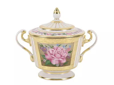 Сервиз чайный форма Александрия рисунок Воспоминание, 6 персон 20 предметов арт. 81.25269.00.1