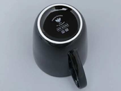 Чашка с блюдцем чайная форма Колокол рисунок Балтийский берег 1, арт. 81.31862.00.1, 