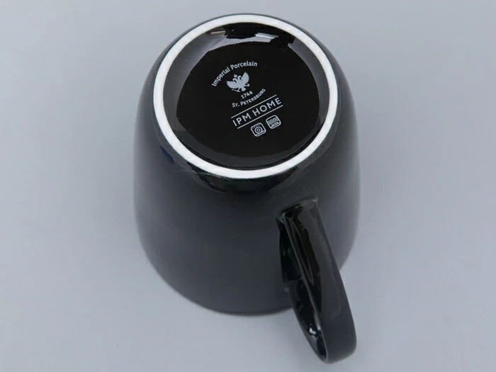 Чашка с блюдцем чайная форма Колокол рисунок Балтийский берег 1, арт. 81.31862.00.1, 