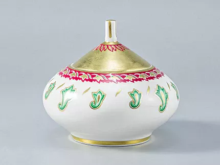 Сервиз чайный форма Купольная рисунок Восточный цветок, 6 персон 20 предметов, арт. 81.28104.00.1