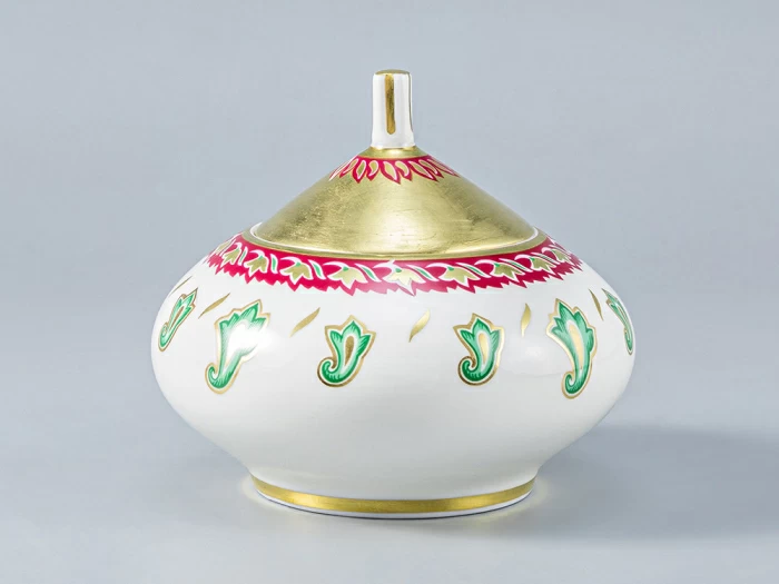 Сервиз чайный форма Купольная рисунок Восточный цветок, 6 персон 20 предметов, арт. 81.28104.00.1, 