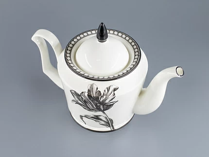 Подарочный набор чайник форма Юлия рисунок Сысоев. Волшебный сад II арт. 81.30911.00.1