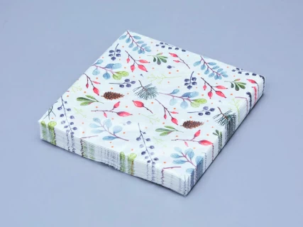 Салфетки бумажные, рисунок Календа, 33х33 см, 20 шт, арт 14.00973.05, 