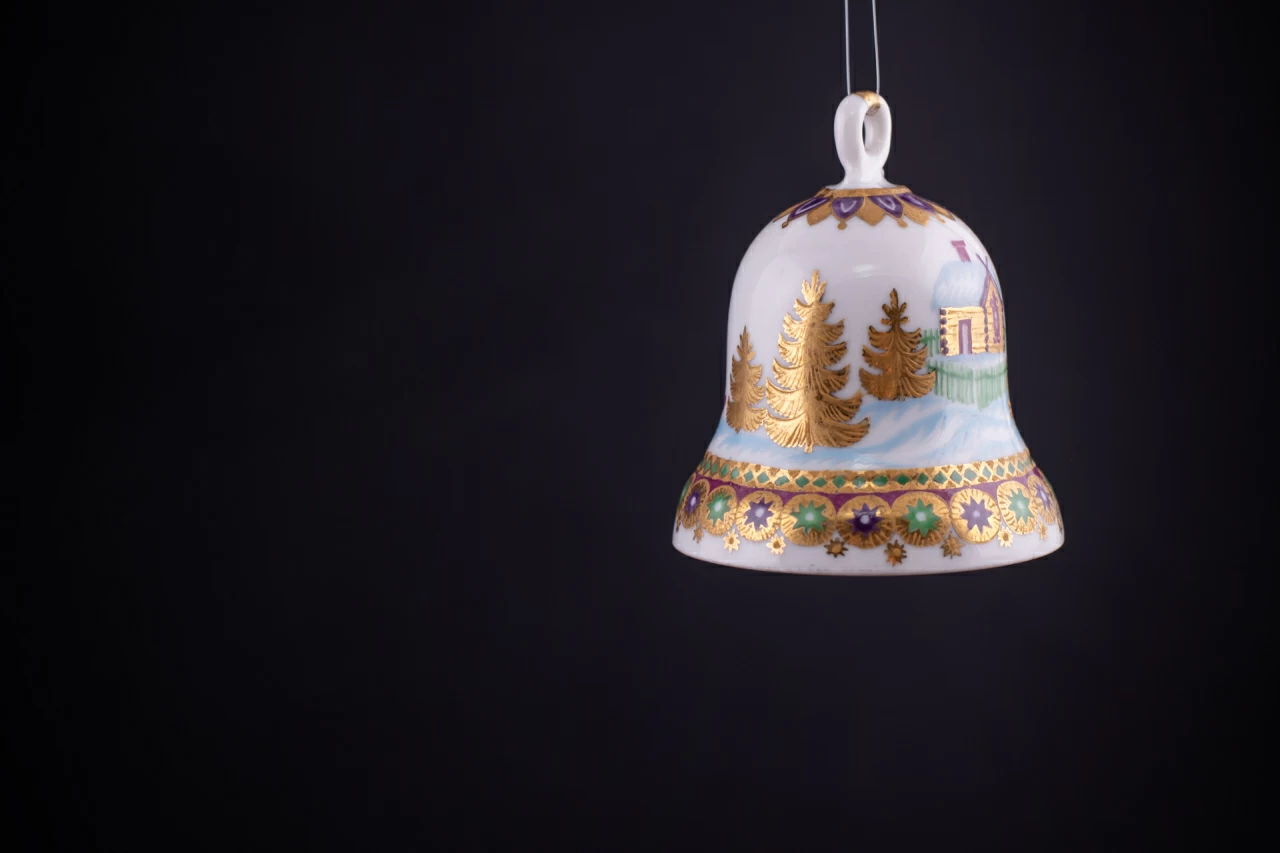 Колокольчик Петелька, Мишка с гармошкой арт 60.01375.00.1, 