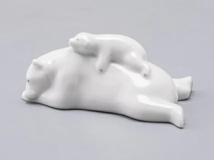 Скульптура Медведица с медвежонком малый размер арт. 82.75065.00.1, 