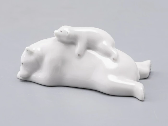 Скульптура Медведица с медвежонком малый размер арт. 82.75065.00.1, 