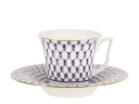Сервиз чайный форма Юлия рисунок Кобальтовая сетка, 6 персон 14 предметов арт. 81.26236.00.1, Сервиз чайный форма Юлия рисунок Кобальтовая сетка, 6 персон 14 предметов арт. 81.26236.00.1,
