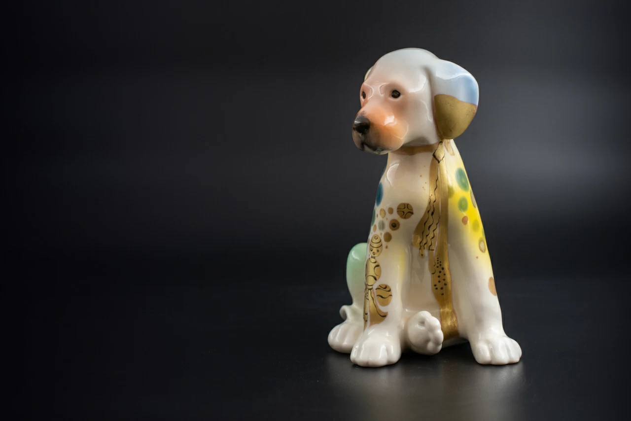 Скульптура Щенок Петр, арт 62.13458.00.1, 