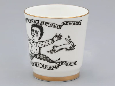 Подарочный набор стопок форма Сувенирная 1, рисунок Русская культура, арт. 81.31748.00.1