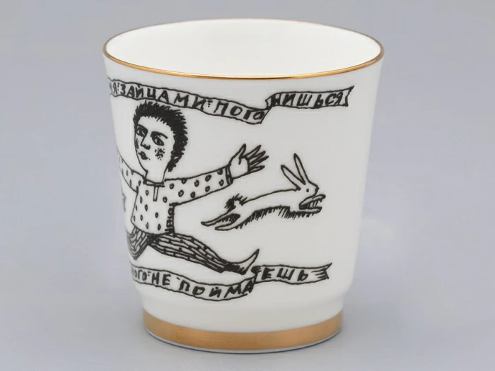 Подарочный набор стопок форма Сувенирная 1, рисунок Русская культура, арт. 81.31748.00.1, 