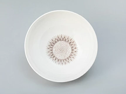 Тарелка глубокая 150х60 мм форма Восточная рисунок Aloha Bungalow, арт. 80.40061.00.1