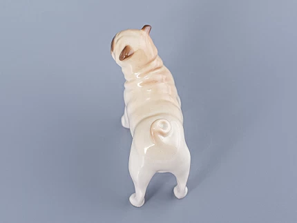 Скульртура Мопс стоящий Арчи арт. 82.80300.00.1 Скульртура Мопс стоящий Арчи арт. 82.80300.00.1