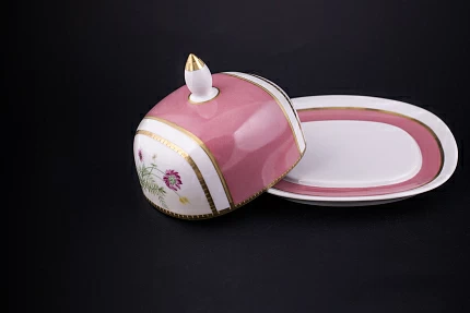 Сервиз чайный Травы на 4 персоны, 14 предметов форма Гербовая, арт 61.21011.00.1