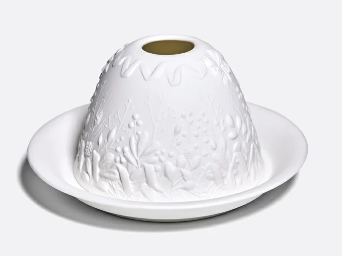 Подсвечник Литофания Рождественский венок LED светильник, арт. 81.10259.00.1, 