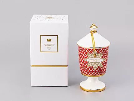 Подарочный Набор Свеча ароматическая рисунок Скарлетт 2 аромат Ванильная дымка, арт. 81.30078.00.1