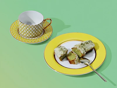 Чашка с блюдцем 250 мл форма Идиллия рисунок Примула 1 арт. 81.31120.00.1